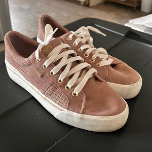 Keds Jump Kick Duo Sneaker - Women’s size 9 - Suede- Pink/Mauve